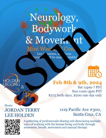 * Sunday Feb 9th, 2025- Neurology, Bodywork & Movement